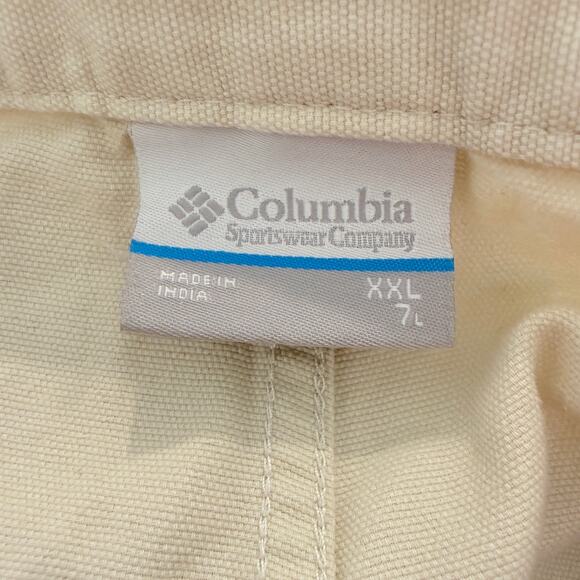 Columbia Mens Performance Fishing Gear XXL Brewha Mens Beige Shorts Cargo Hiking - Picture 5 of 12